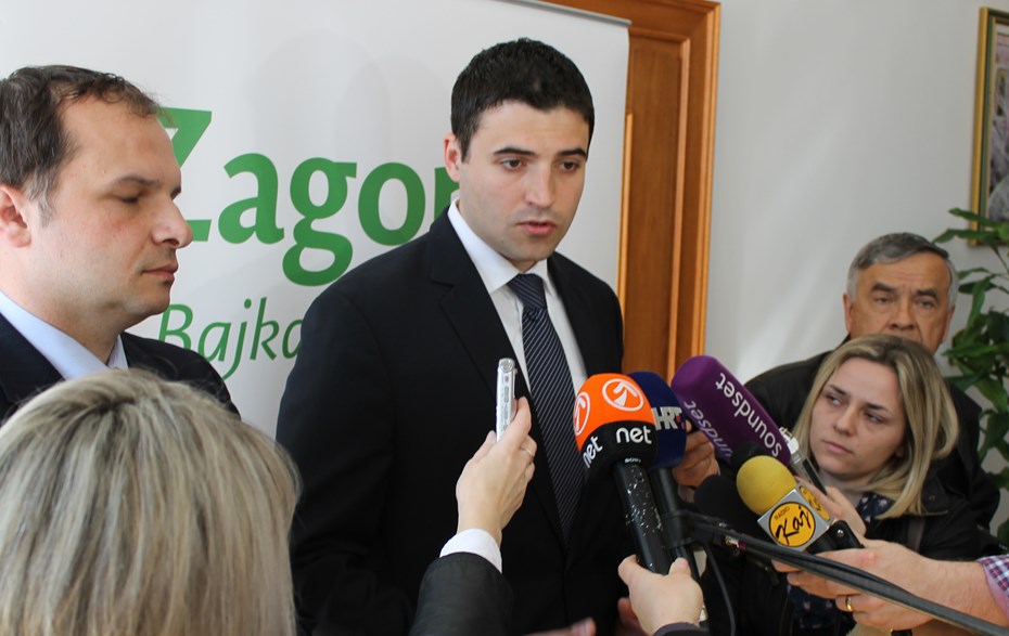 Davor Bernardić, predsjednik Gradske skupštine Grada Zagreba u radnom posjetu Krapinsko-zagorskoj županiji